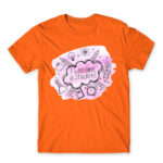 School starter Orange Men's Tee for Funny, Study