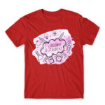 School starter Red Men's Tee for Funny, Study