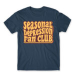 Seasonal depression fan club Denim Men's Tee for Funny, Seasonal Depression