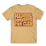 Seasonal depression fan club Sand Men's T-shirt for Funny, Seasonal Depression