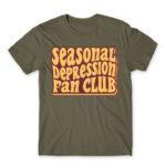 Seasonal depression fan club Zinc Men's T-shirt for Funny, Seasonal Depression