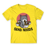 Send Noods Lemon Men's T-shirt for Cute Badass, Funny