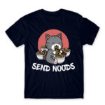Send Noods Navy Men's Tee for Cute Badass, Funny
