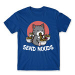 Send Noods Royal Blue Men's Tee for Cute Badass, Funny
