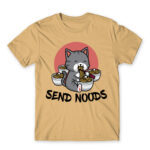 Send Noods Sand Men's Tee for Cute Badass, Funny