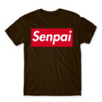 Senpai Supreme Chocolate Men's T-shirt for Anime, Senpai