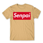 Senpai Supreme Sand Men's T-shirt for Anime, Senpai
