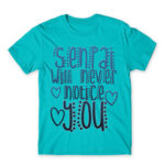 Senpai will never notice you Atoll Blue Men's Tee for Anime, Senpai
