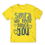 Senpai will never notice you Lemon Men's T-shirt for Anime, Senpai