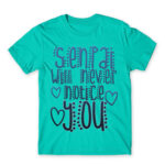 Senpai will never notice you Turquoise Men's Tee for Anime, Senpai