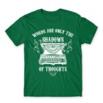 Shadow of thoughts Kelly Green Men's T-shirt for Work, Writer