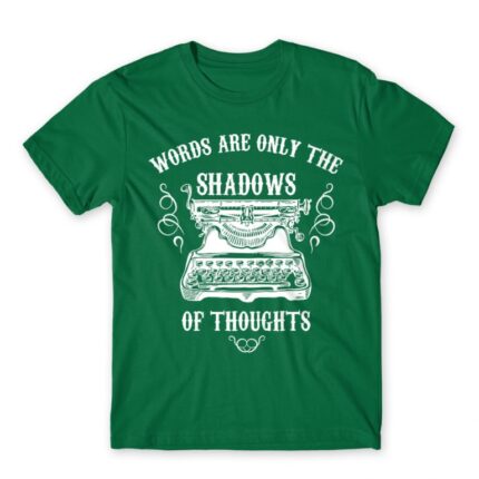 Shadow of thoughts Kelly Green Men's T-shirt for Work, Writer