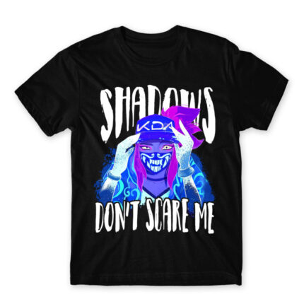 Shadows don’t scare me Black Men's Tee for Gaming, League Of Legends