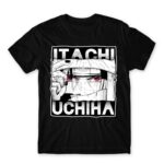 Sharingan Master – Uchiha Itachi Black Men's T-shirt for Anime, Naruto