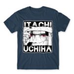 Sharingan Master – Uchiha Itachi Denim Men's Tee for Anime, Naruto