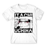 Sharingan Master – Uchiha Itachi White Men's T-shirt for Anime, Naruto