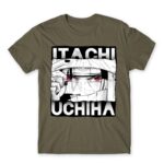 Sharingan Master – Uchiha Itachi Zinc Men's Tee for Anime, Naruto