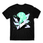 Shattered Black Men's T-shirt for Anime, Land Of The Lustrous
