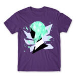 Shattered Dark Purple Men's T-shirt for Anime, Land Of The Lustrous