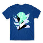 Shattered Royal Blue Men's T-shirt for Anime, Land Of The Lustrous