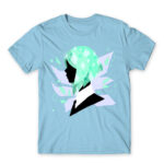 Shattered Sky Blue Men's T-shirt for Anime, Land Of The Lustrous