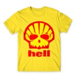 Shell Hell Lemon Men's T-shirt for Brand Parody, Funny