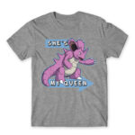 She’s My Queen! Grey Melange Men's Tee for Anime, Pokemon