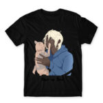 Shh, it’s okay Black Men's Tee for Anime, Original Character