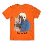 Shh, it’s okay Orange Men's T-shirt for Anime, Original Character