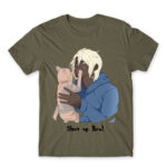 Shh, it’s okay Zinc Men's Tee for Anime, Original Character