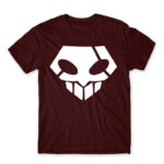 Shinigami badge logo Burgundy Men's Tee for Anime, Bleach