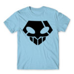Shinigami badge logo Sky Blue Men's T-shirt for Anime, Bleach
