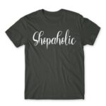 Shopaholic Dark Grey Men's Tee for Funny, Shopping