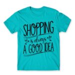 Shopping – A Good Idea Atoll Blue Men's Tee for Funny, Shopping