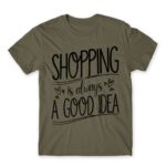 Shopping – A Good Idea Zinc Men's T-shirt for Funny, Shopping