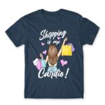 Shopping is My Cardio Denim Men's T-shirt for Funny, Shopping