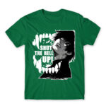 Shut the hell up – Tokyo Ghoul Kelly Green Men's Tee for Anime, Tokyo Ghoul