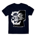 Shut the hell up – Tokyo Ghoul Navy Men's Tee for Anime, Tokyo Ghoul