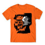 Shut the hell up – Tokyo Ghoul Orange Men's Tee for Anime, Tokyo Ghoul