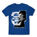 Shut the hell up – Tokyo Ghoul Royal Blue Men's T-shirt for Anime, Tokyo Ghoul