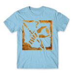 Silent strike Sky Blue Men's T-shirt