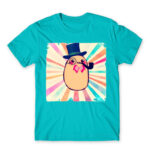 Sir Kawaii Potato Atoll Blue Men's T-shirt for Anime, Anime Funny