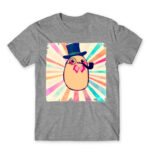 Sir Kawaii Potato Grey Melange Men's T-shirt for Anime, Anime Funny