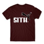 Sith Burgundy Men's Tee for Brand Parody, Funny