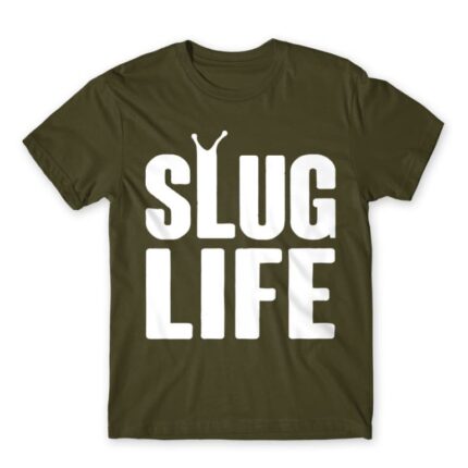 Slug life Army Men's Tee for Funny, Laziness