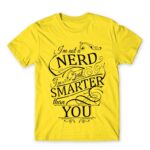 Smarter than you Lemon Men's T-shirt for Funny, Study