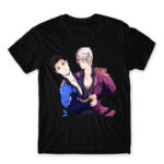 Smile! Black Men's Tee for Anime, Yurion Ice
