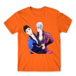 Smile! Orange Men's Tee for Anime, Yurion Ice