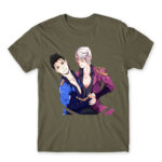 Smile! Zinc Men's T-shirt for Anime, Yurion Ice