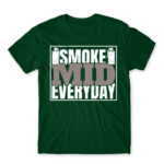 Smoke mid everyday Bottle Green Men's T-shirt